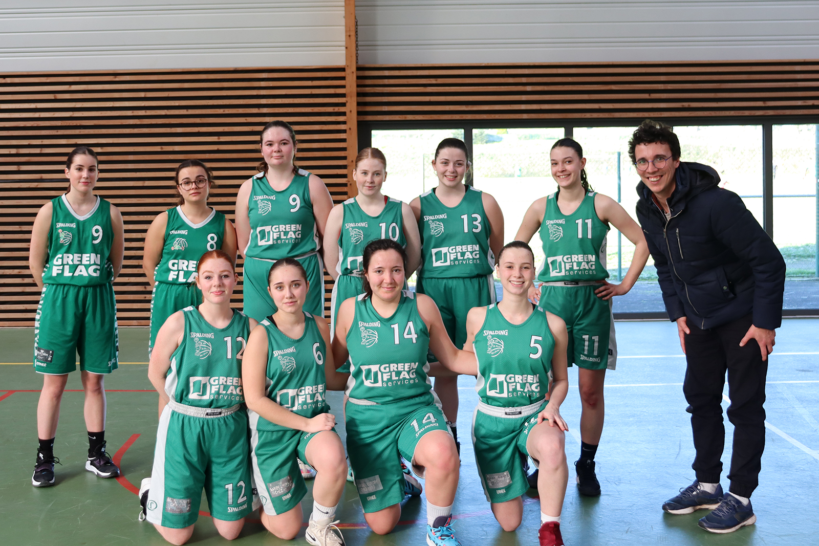 U18 Équipe 1 Féminine Jeune Garde Basket Saint Denis de Gastines (53)