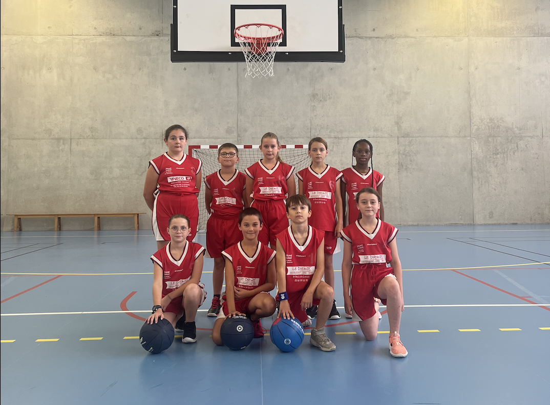 U11 Équipe Mixte Jeune Garde Basket Saint Denis de Gastines (53)